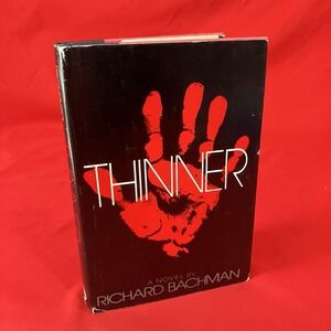 Thinner (1984) / Stephen King / Richard Bachman Hardcover Book Club Edition Flaw